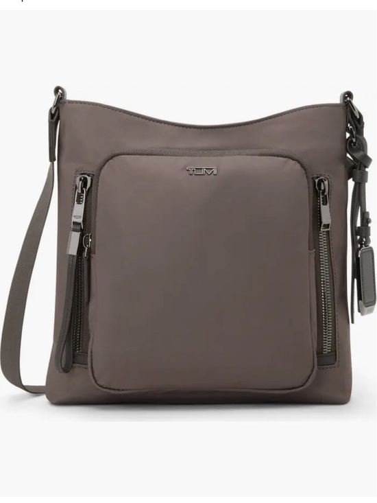 Tumi Handbags - NWOT NEW TUMI Voyageur Tyler Nylon Crossbody Bag Mauve Dusty Pink, Color Mink